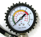 220 PSI Pistol Type Air Chuck w/ bleed off valve