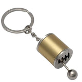 STICK SHIFT GOLD KEY CHAIN 6 SPEED