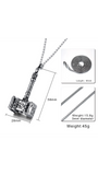 THOR HAMMER PENDANT NECKLACE