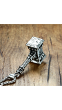 THOR HAMMER PENDANT NECKLACE